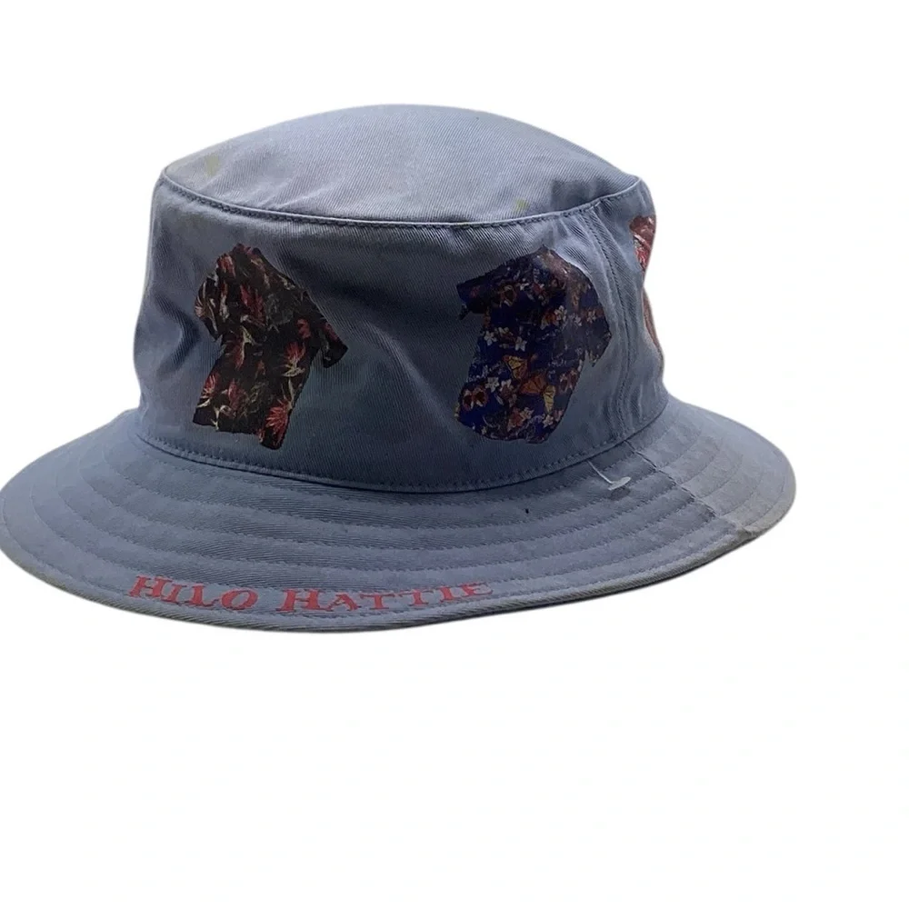Vintage Hilo Hattie Hawaiian Retro Resortwear Bucket Hat
